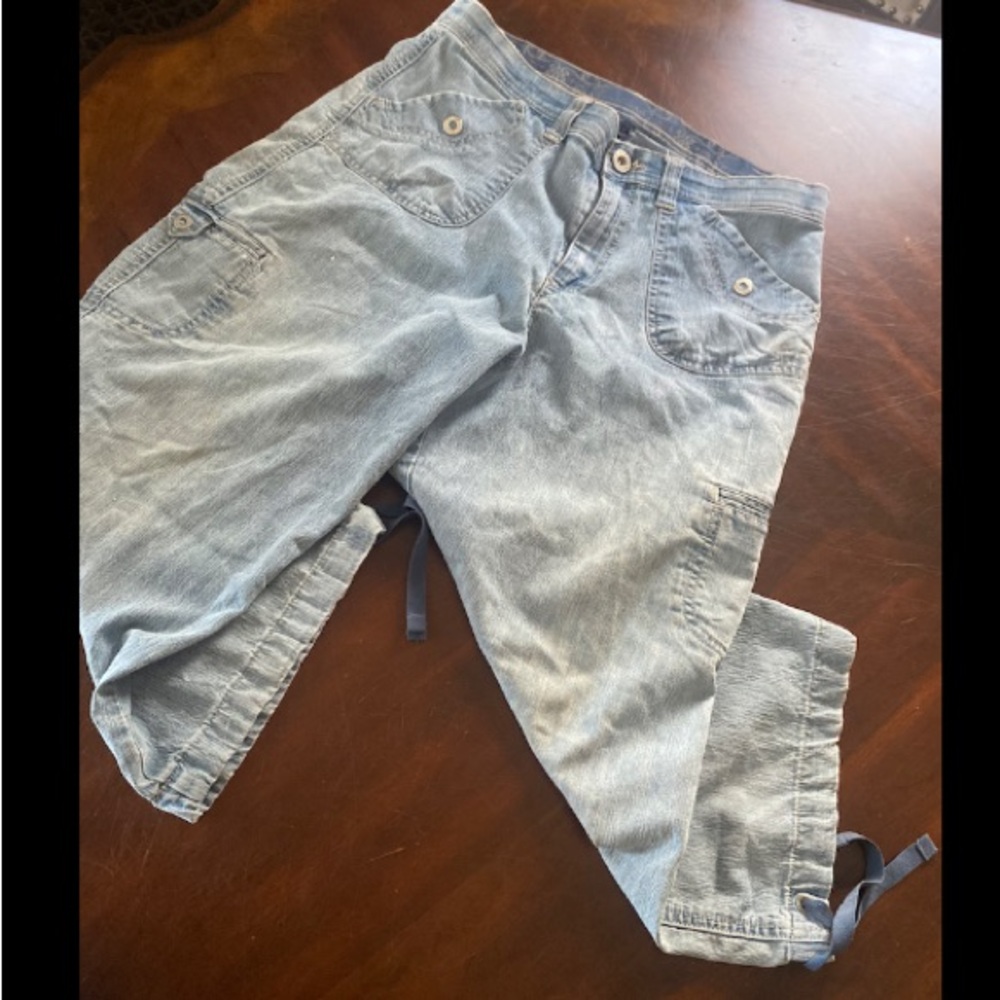 Gloria Vanderbilt Light Blue Wide Leg Jeans